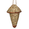 Handwoven Natural Grass Hanging Bird Nest for Small Birds