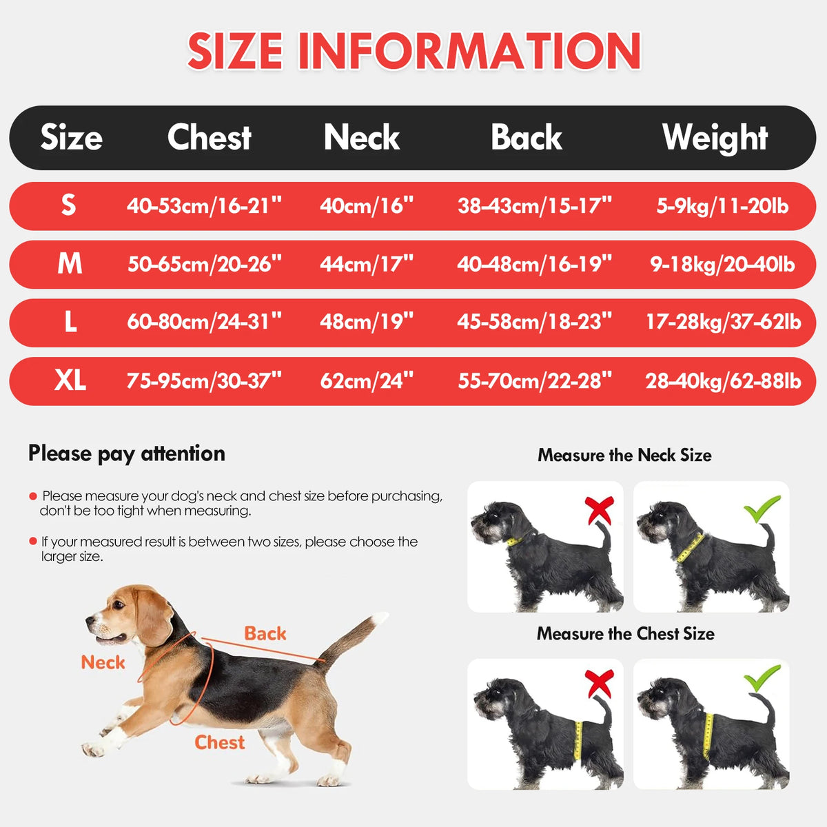 Reflective Dog Life Jacket with Adjustable Fit