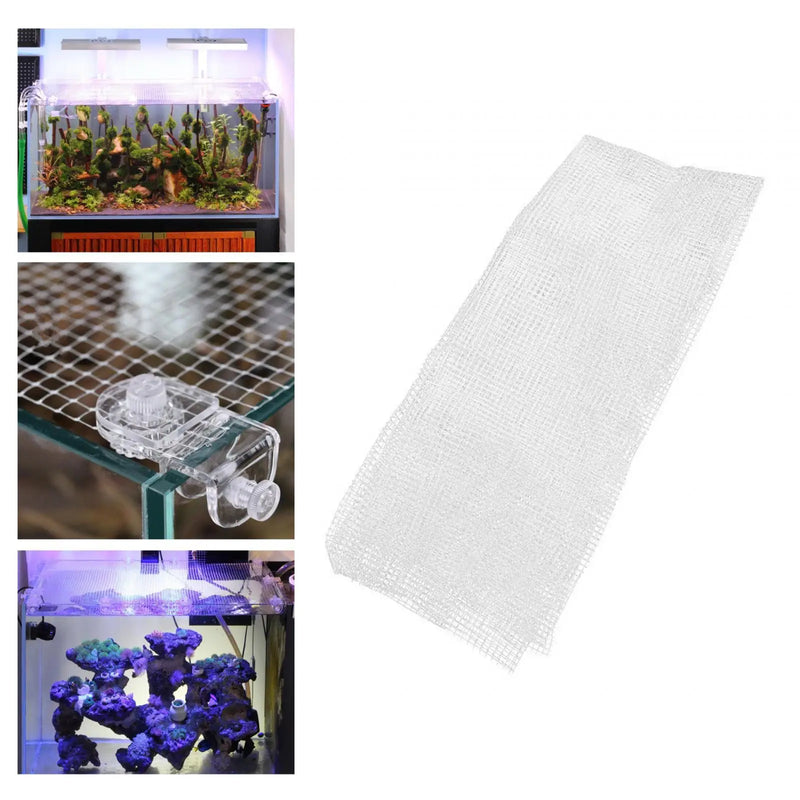 Couvercle en Maille Anti-Saut pour Aquarium