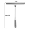 360° Rotating Shower Squeegee with Silicone Holder