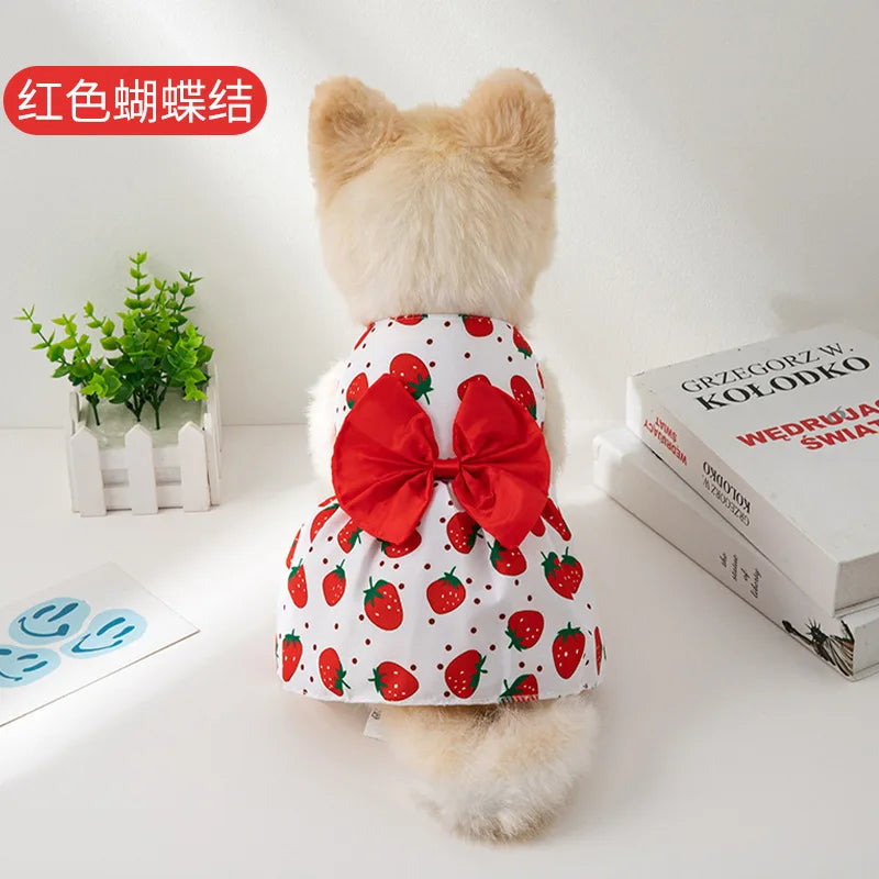 Flower Princess Dress for Small Dogs