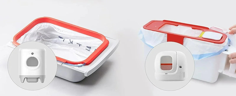 Biologisch abbaubare Katzenstreu-Auskleidungen für Petkit Pura X & Max