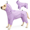 Waterproof Dog Raincoat with Reflective Stripe and Hood