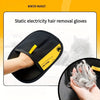 Double-Sided Pet Grooming Gloves for Effective Hair Removal