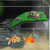 Turtle Basking Platform with Simulation Lawn Ramp