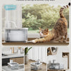 Automatischer Edelstahl-Wasserbrunnen für Katzen