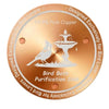 Copper Bird Bath Cleaning Disc with Stable Triple-Point Support