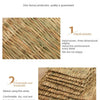 Handwoven Natural Straw Rabbit Grass Mat for Small Pets