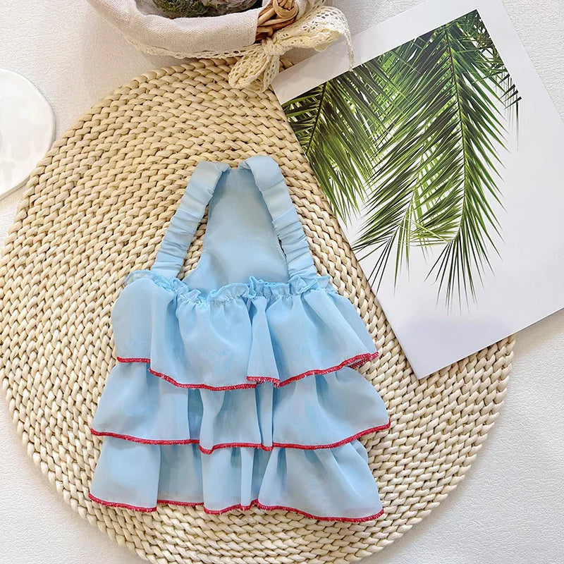 Vestido de Verano Estilo Princesa para Perros Pequeños