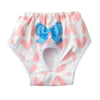 Reusable Leakproof Dog Diaper Pants with Cute Cartoon Print