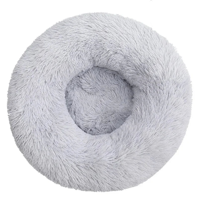 Ultra-Soft Plush Pet Bed for Dogs & Cats