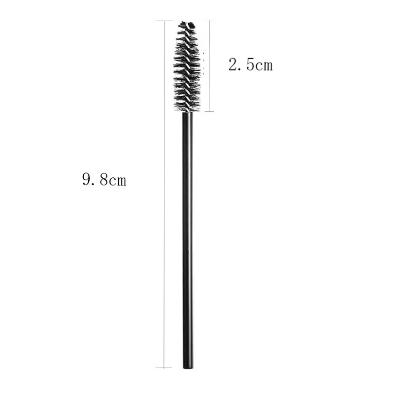 Disposable Eyelash Brushes for Makeup & Brow Grooming