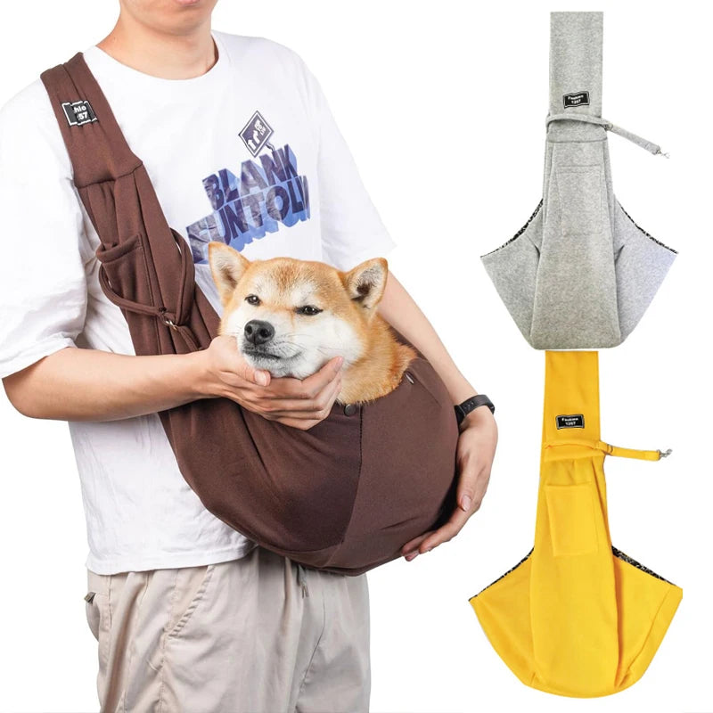Outdoor Pet Carrier Sling Bag for Small Dogs and Cats