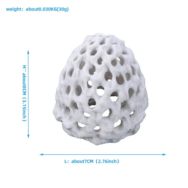 Abri en pierre corail simulée pour aquarium