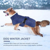 Reflective Winter Dog Coat with Insulated Lining