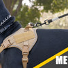 Tactical Dog Harness with Reflective Strips for Training and Outdoor Adventures