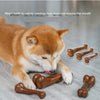 Durable Wooden Dog Chew Bone Toy for Aggressive Chewers