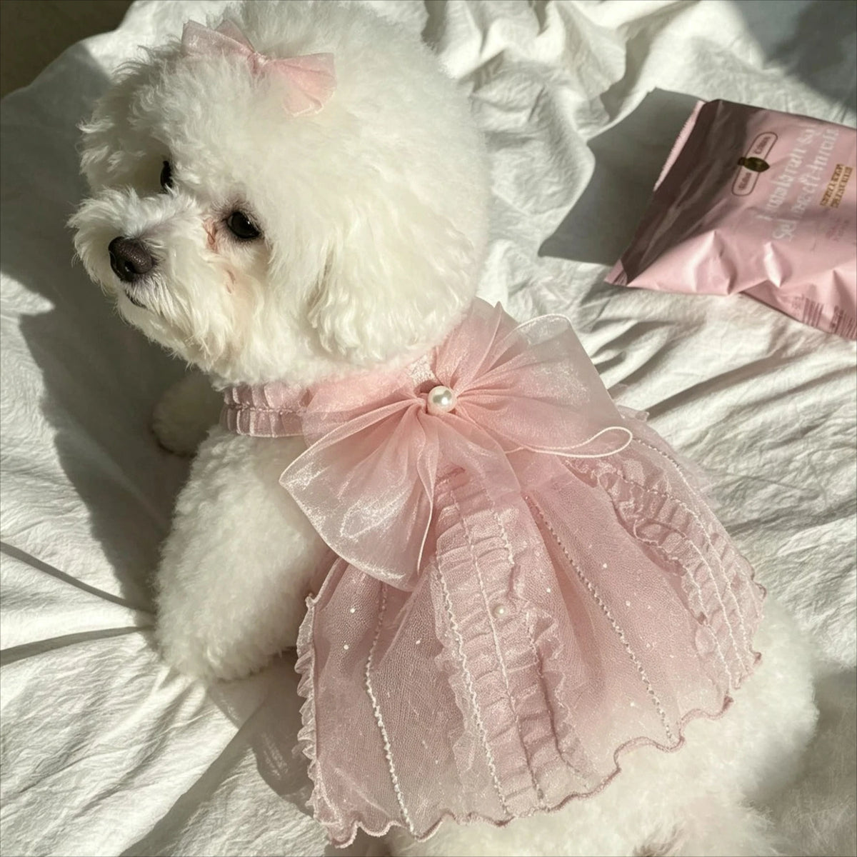 Adorable Princess Dress for Small Dogs and Cats