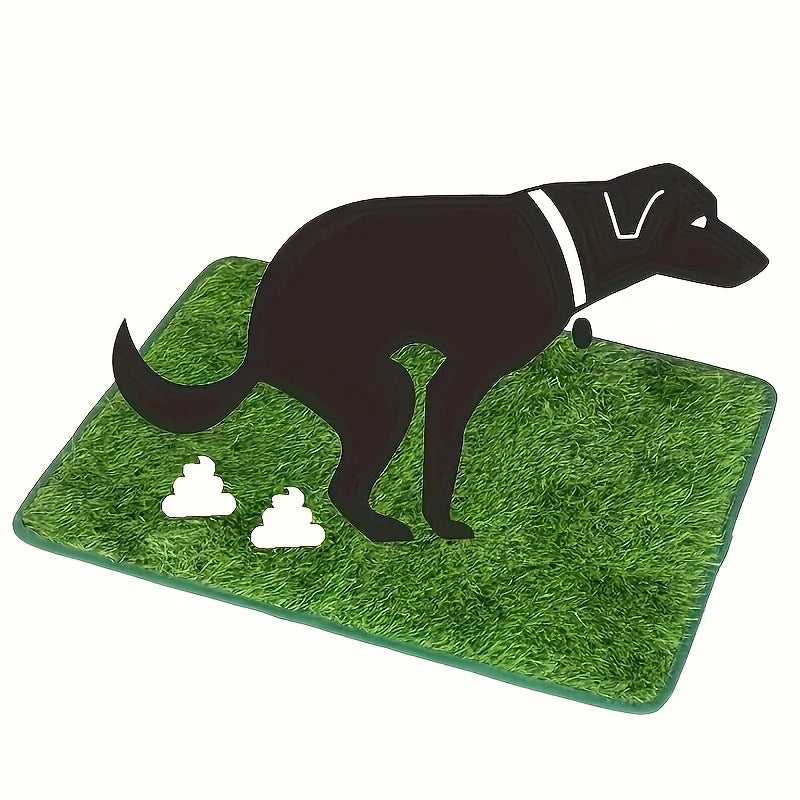 Washable Fake Grass Dog Potty Training Pad