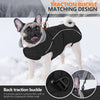 Waterproof Reflective Dog Coat with Adjustable Turtleneck