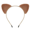 Furry Cat Ears Headband for Cosplay and Parties
