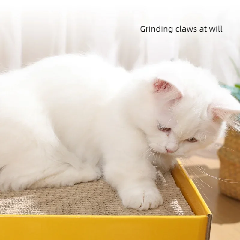 Double-Layer Cat Scratching House with Corrugated Cardboard