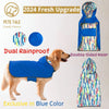Impermeable Amarillo para Perro de Doble Capa