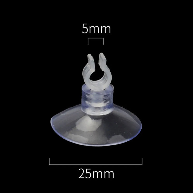 Attaches à ventouse pour tuyaux d'aquarium (Lot de 10)