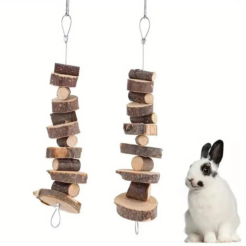 Natural Wood Chew Sticks for Small Pets