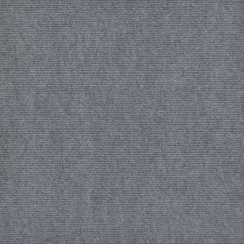 A close-up texture of a gray self-adhesive cat scratcher pad made of durable fabric.