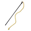 Interactive Cat Teaser Rod Toy with Satin Ribbon