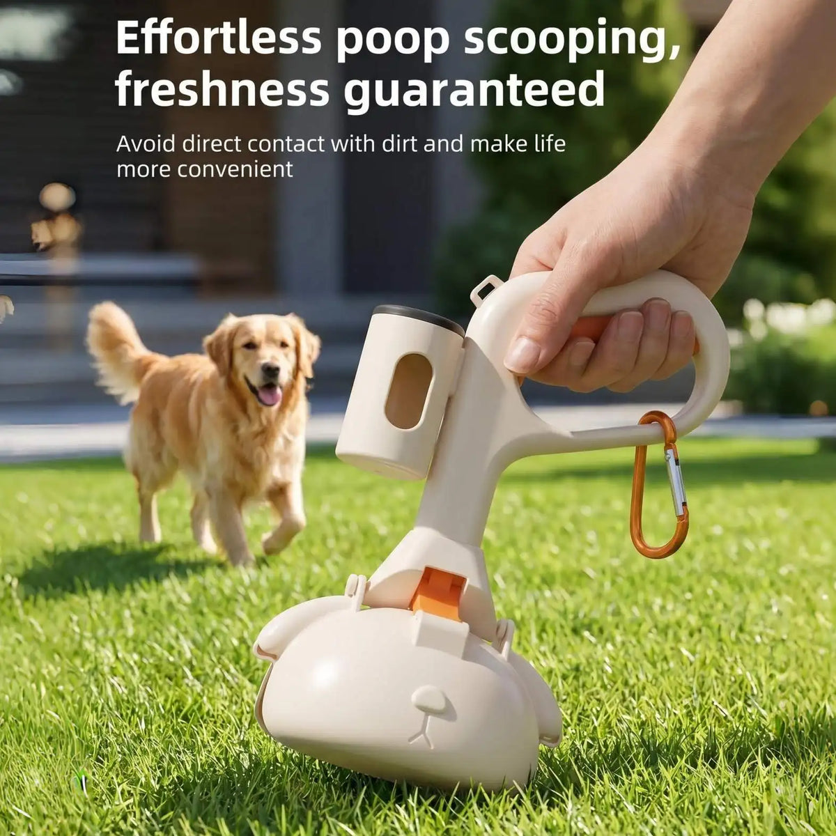 Portable Dog Poop Picker Scooper for Outdoor Walks