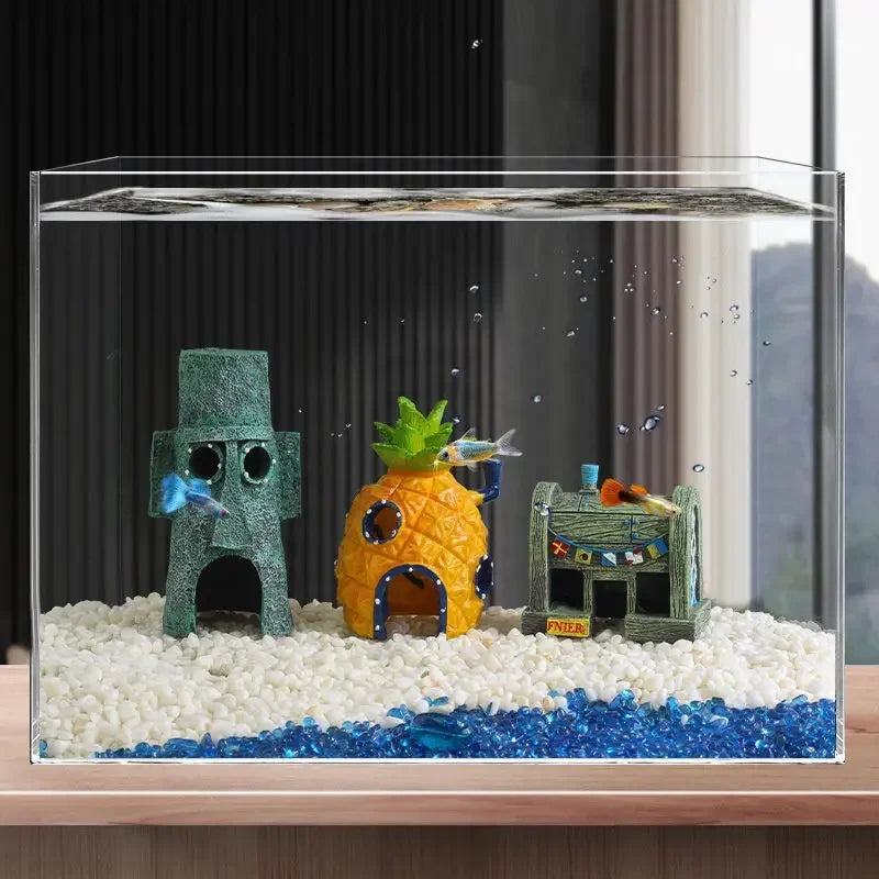 Ananas-Dekoration für das Aquarium