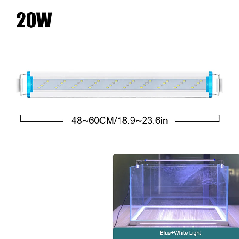 Lumière LED pour Aquarium à Clip Réglable