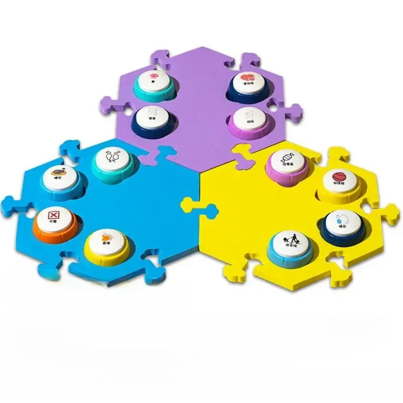 Recordable Pet Communication Buttons for Dogs & Cats