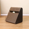 Griffoir interactif pour chat avec balle rotative
