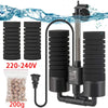 Filtre Submersible pour Aquarium avec Éponge Biochimique