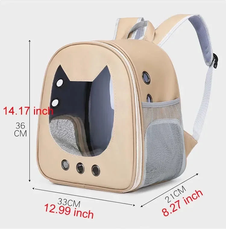 Tragbarer Reise-Rucksack für Haustiere