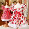 Floral Summer Princess Dress for Small Dogs and Cats