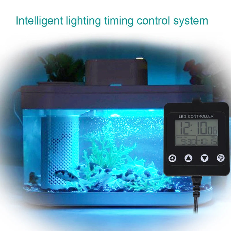 Minuteur et Variateur LED pour Aquarium