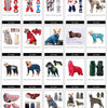 Soft Cotton Dog Pajamas Jumpsuit for Medium & Large Dogs