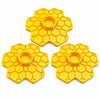 Honeycomb Bee Water Feeder with Perch for Garden and Patio