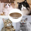 Grattoir pour chat en carton ondulé rond
