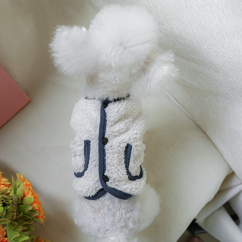 Abrigo Floral para Perros y Gatos Pequeños