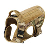 Tactical Dog Harness with MOLLE Pouches and Collar Set
