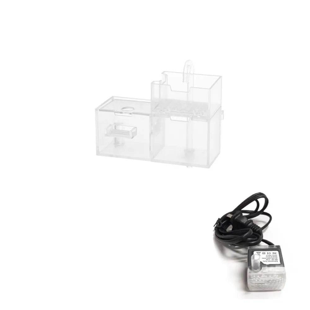 Three-in-One External Aquarium Filter with Oxygenation and Bio-Filtration