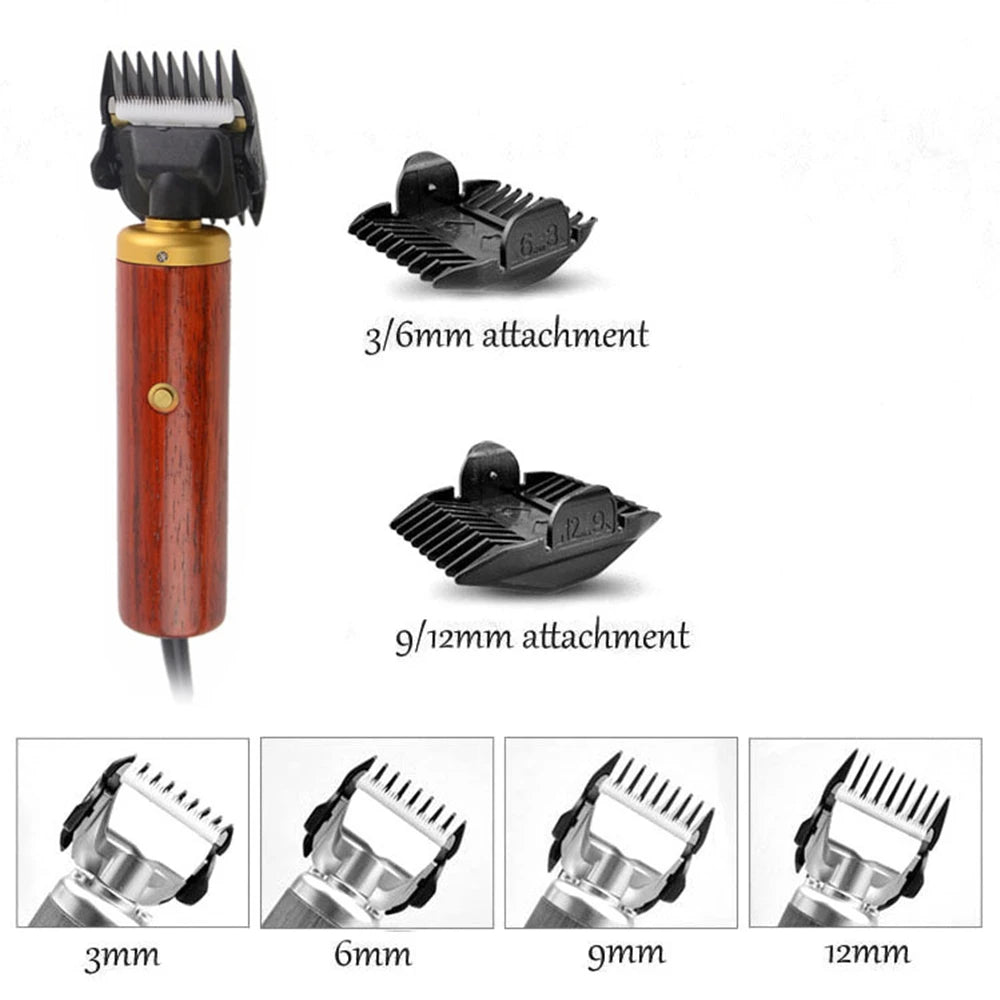 Professional 55W Corded Pet Clipper for Dogs, Cats & Large Animals