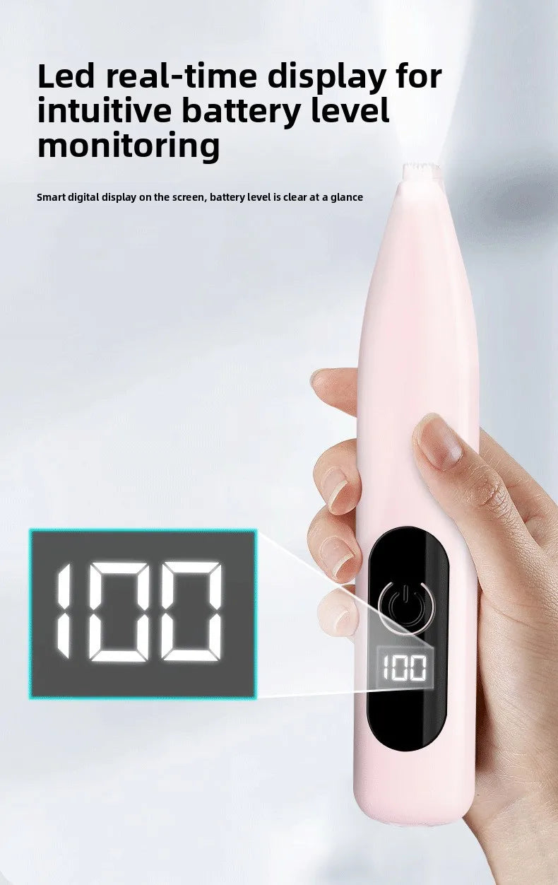 Quiet Mini Pet Hair Trimmer with Ceramic Blade
