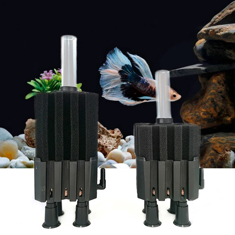 Aquarium Bio Sponge Filter with Air Pump Connection