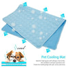 Self-Cooling Pet Mat for Dogs and Cats – Breathable, Washable Summer Pad